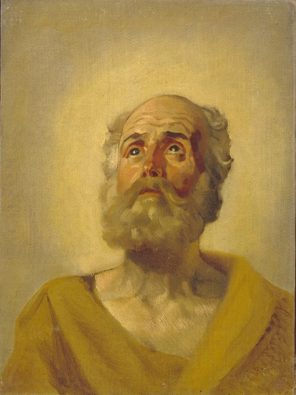 Testa di apostolo, 1843 - 1847